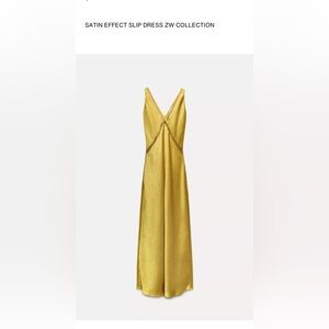 Elegant Yellow Sleeveless Dress